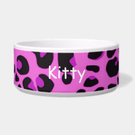 Jaguar Print Cat Bowl petbowl