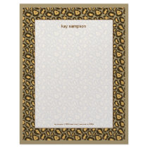Jaguar print letterhead