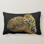 Jaguar Throw Pillow Lumbar