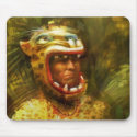 Jaguar Warrior mousepads by Tocatzin Jaguar Warrior mousepads