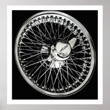 Jaguar Wheel Poster