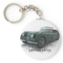 JAGUAR XK120 KEYCHAIN