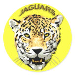 JAGUARS ROUND STICKERS