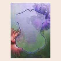 Jaguarwoman's "Bearded Iris" Invitations invitations