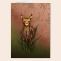 Jaguarwoman's "Fantasy Cat #1" cards