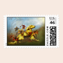 Jaguarwoman's "Golden Retriever Stamps stamps