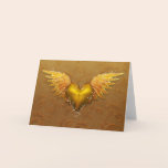 Jaguarwoman's "Goldenheart" Greeting Card