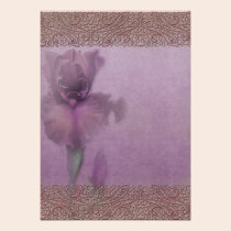 Jaguarwoman's "Mauve Iris Invitation Blank" invitations