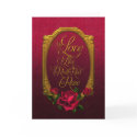 Jaguarwoman's "My Love Is Like A Red Red Rose" cards