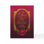 Jaguarwoman's "My Love Is Like A Red Red Rose" cards