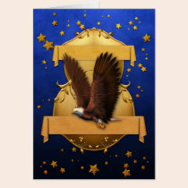 Jaguarwoman's "Patriot Eagle Crest" Card cards