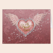 Jaguarwoman's "Pink Valentine Heart" cards