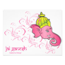 Jai Ganesh Elephant Designs invitations