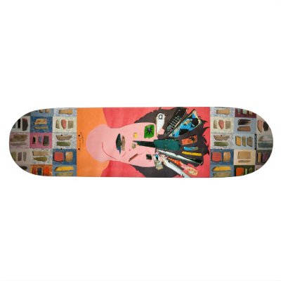 jai tanju "just keep going" board chip 4 skateboards by jaitanju