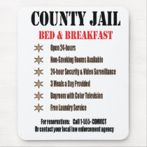 Jail B&B Mousepad
