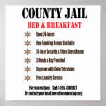 Jail B&amp;B Print