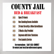 Jail B&B Print