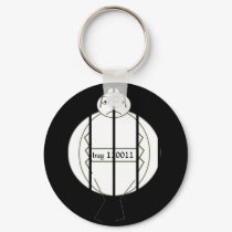 Jail bug keychains