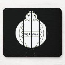 Jail bug mousepads