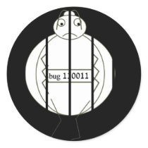 Jail bug stickers