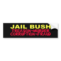 Jail Bush bumper stickers
