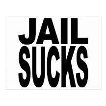 Jail Sucks Post Card