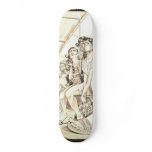 JailHouse ART  Boards " the bart ride home" skateboards