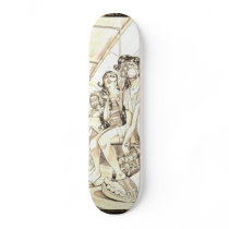 JailHouse ART  Boards " the bart ride home" skateboards