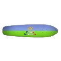 J'aime La Nature I Love Nature in French skateboards