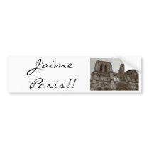 J'aime Paris Bumper Sticker bumper stickers by stradavarius J'aime Paris Bumper Sticker bumper stickers