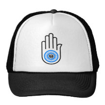 Jainism Symbol Hand and Wheel Reading Ahimsa Hats