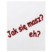 Jak Sie Masz, eh? Angle flyers