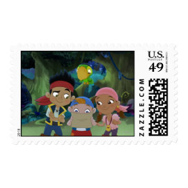 Jake and the Neverland Pirates 3 Postage Stamp