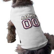 Jake - Sports Jersey 00 - Pet Dog T-Shirt  tshirt