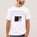 Jake the cat says vote Democratic. t-shirts
