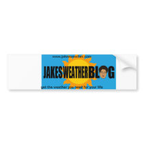 jakes sticker weather bumper sticker