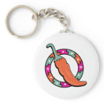 jalapeno chili pepper key chain