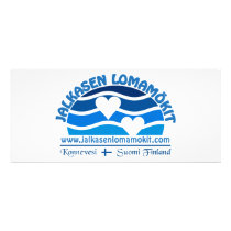 Jalkasen Lomamökit rack card