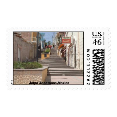Jalpa Zacatecas,Mexico Stamps by nancygray14