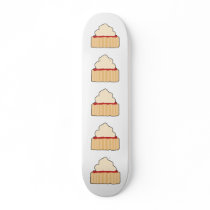 Jam and Cream Scone. Custom Skate Board