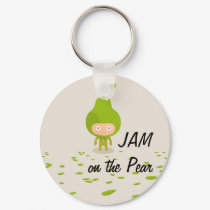 JAM on the Pear Keychain