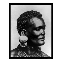 Jam Pot In Ear Kenya Africa 1895 posters