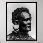 Jam Pot In Ear Kenya Africa 1895 Poster