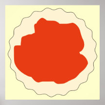 Jam Scone Graphic. Print