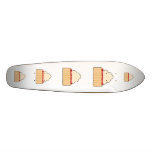 Jam Scone with Cream Topping. Skate Board Deck