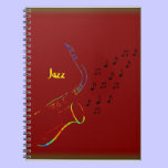 Jam Session Spiral Notebook notebooks