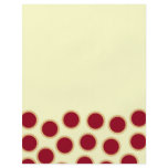 Jam Tart Pattern. Deep Raspberry Red. flyers