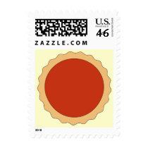 Jam Tart. Strawberry Red. Postage Stamps