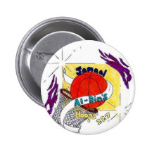 Jamaal Al-Din's Hoops 227 Pinback Button