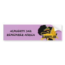 Jamaica / African  T-shirt and Etc bumper stickers